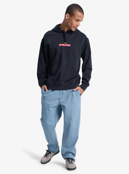 quiksilver, DNA Clicker 2024 - Pullover Hoodie for Men, BLACK (kvj0) DNA Clicker 2024 - Pullover Hoodie for Men  EQYFT05111