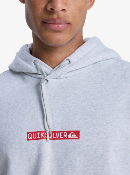 quiksilver, DNA Clicker 2024 - Sudadera con capucha para Hombre, ATHLETIC HEATHER (sgrh) DNA Clicker 2024 - Pullover Hoodie for Men  EQYFT05111