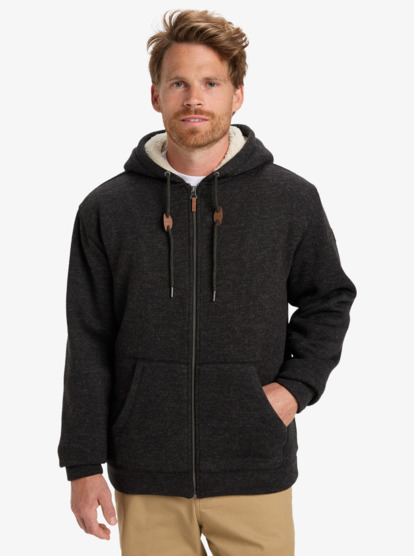 Keller Sherpa - Full Zip Sherpa Hoodie for Men  EQYFT05112