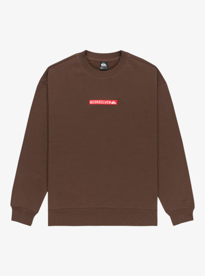 quiksilver, Dna - Sweatshirt für Männer, CHOCOLATE BROWN (csd0) Dna - Sweatshirt for Men  EQYFT05120