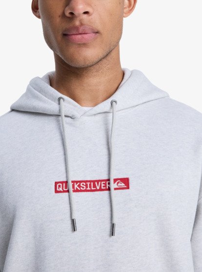 quiksilver, Dna - Sweatshirt com capuz para homem, LIGHT GREY HEATHER (sjsh) Dna - Hoodie for Men  EQYFT05121