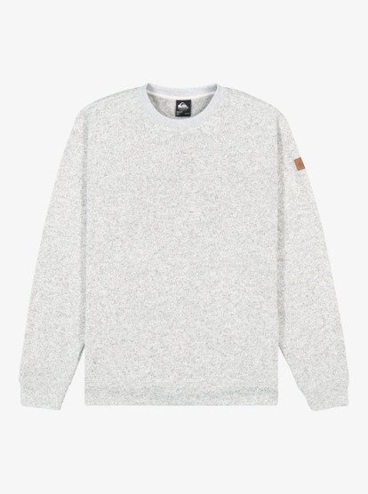 quiksilver, Keller - Sweatshirt für Männer, LIGHT GREY HEATHER (sjsh) Keller - Fleece for Men  EQYFT05124