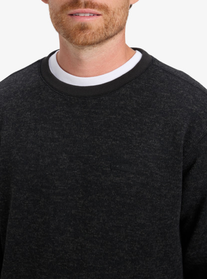 quiksilver, Keller - Sweatshirt für Männer, BLACK HEATHER (kvjh) Keller - Fleece for Men  EQYFT05124