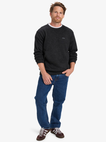 quiksilver, Keller - Sweatshirt für Männer, BLACK HEATHER (kvjh) Keller - Fleece for Men  EQYFT05124
