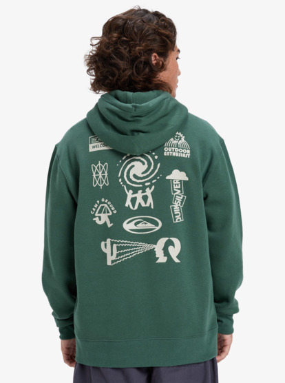 Salt Water Graphic - Hoodie for Men  EQYFT05126