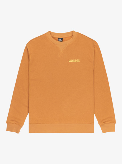 quiksilver, Salt Water Graphic - Sweat pour Homme, ALMOND (cmd0) Salt Water Graphic - Sweatshirt for Men  EQYFT05127