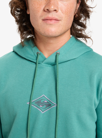 quiksilver, Graphic - Kapuzenpulli für Männer, DEEP SEA (gmw0) Graphic - Hoodie for Men  EQYFT05131