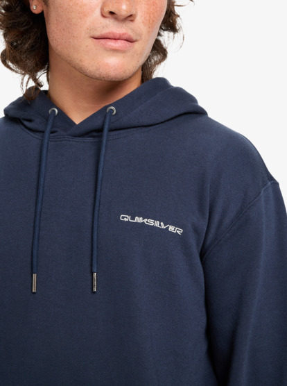 quiksilver, Graphic - Sweatshirt com capuz para homem, DARK NAVY (ktp0) Graphic - Hoodie for Men  EQYFT05131