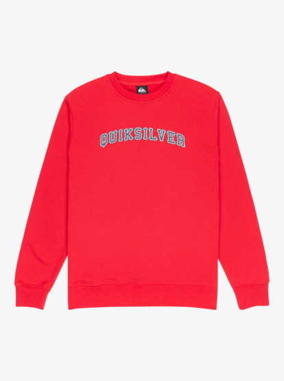 quiksilver, Graphic - Sudadera para hombre, SALSA (rzm0) Graphic - Sweatshirt for Men  EQYFT05132