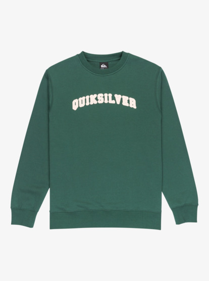 quiksilver, Graphic - Sweatshirt for Men, TREKKING GREEN (tkr) Graphic - Sweatshirt for Men  EQYFT05132