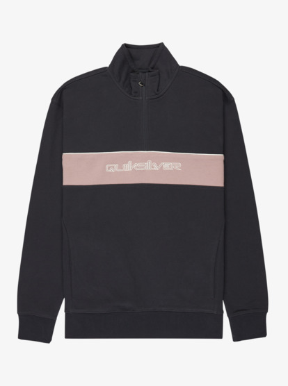 quiksilver, 1/4 Zip - Fleece mit Reißverschluss-Kragen für Männer, INDIA INK (ksh0) 1/4 Zip - Quarter Zip Fleece for Men  EQYFT05153
