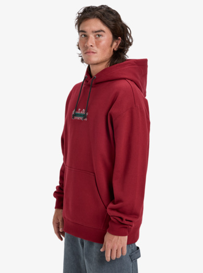 quiksilver, Double Up - Hoodie for Men, BIKING RED (rsg0) Double Up - Hoodie for Men  EQYFT05155
