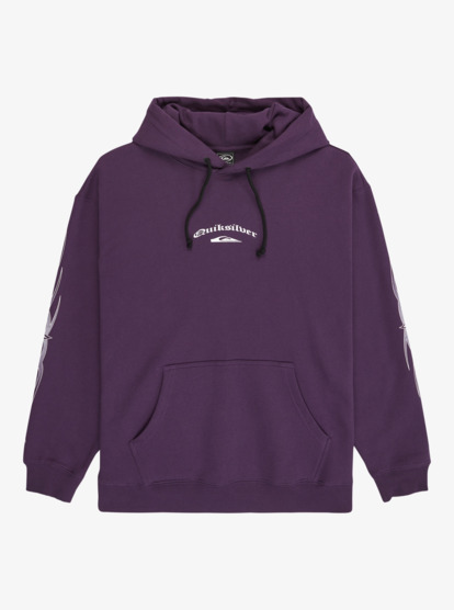 quiksilver, Stretch Tribal - Sudadera con capucha para hombre, PURPLE VELVET (psm0) Stretch Tribal - Hoodie for Men  EQYFT05157