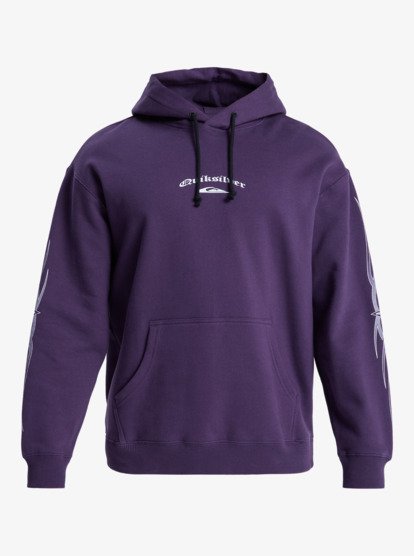 quiksilver, Stretch Tribal - Sudadera con capucha para hombre, PURPLE VELVET (psm0) Stretch Tribal - Hoodie for Men  EQYFT05157