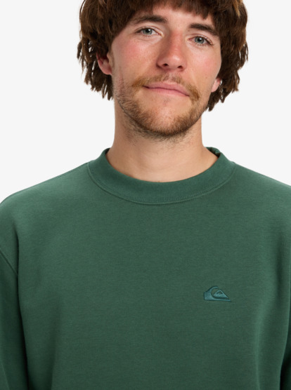 quiksilver, Salt Water - Sweatshirt for Men, TREKKING GREEN (tkr) Salt Water - Sweatshirt for Men  EQYFT05158