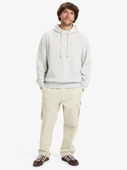 quiksilver, Salt Water - Sweat à capuche pour Homme, LIGHT GREY HEATHER (sjsh) Salt Water - Hoodie for Men  EQYFT05159