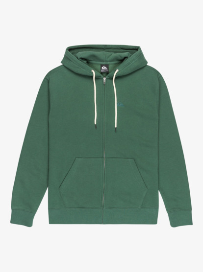 quiksilver, Salt Water Zip - Sweat à capuche zippé pour Homme, TREKKING GREEN (tkr) Salt Water Zip - Full Zip Hoodie for Men  EQYFT05160