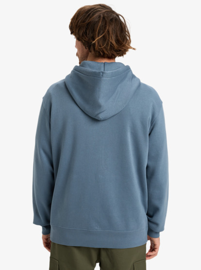 quiksilver, Salt Water Zip - Full Zip Hoodie for Men, CHINA BLUE (bnd0) Salt Water Zip - Full Zip Hoodie for Men  EQYFT05160