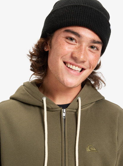 quiksilver, Salt Water Zip - Sweat à capuche zippé pour Homme, GRAPE LEAF (cre0) Salt Water Zip - Full Zip Hoodie for Men  EQYFT05160