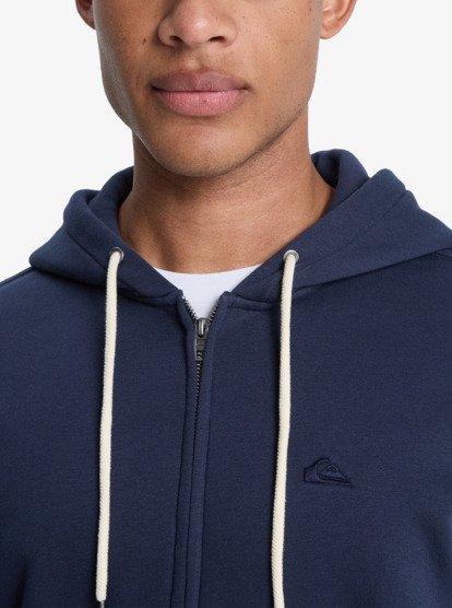 quiksilver, Salt Water Zip - Full Zip Hoodie for Men, DARK NAVY (ktp0) Salt Water Zip - Full Zip Hoodie for Men  EQYFT05160