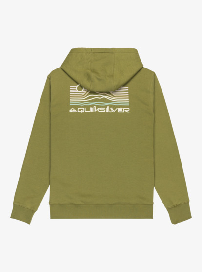 quiksilver, Light Waves - Sweat à capuche pour Homme, LODEN GREEN (gng0) Light Waves - Full Hoodie for Men  EQYFT05168