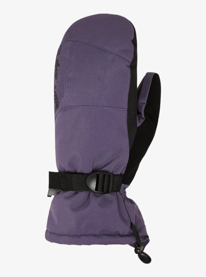 quiksilver, Mission - Technical Snow Mittens for Men, GRAYSTONE (krb0) Mission - Technical Snow Mittens for Men  EQYHN03195