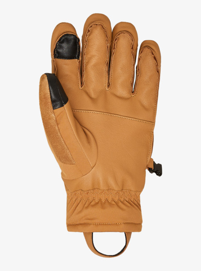quiksilver, Squad Glove - Snow Gloves for Men, ALMOND (cmd0) Squad Glove - Snow Gloves for Men  EQYHN03205