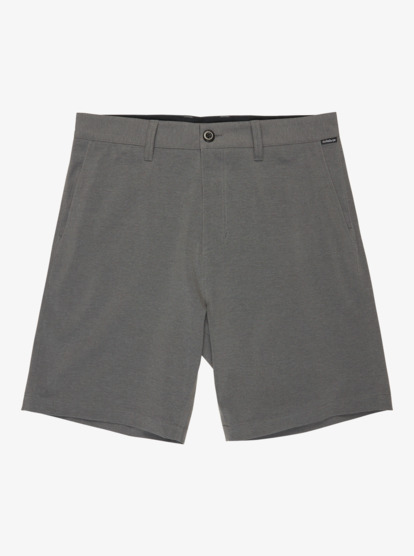 quiksilver, Union Heather Amph 19" 2024 - Amphibian Board Shorts for Men, BLACK HEATHER (kvjh) Union Heather Amph 19" 2024 - Amphibian Board Shorts for Men  EQYHY03877