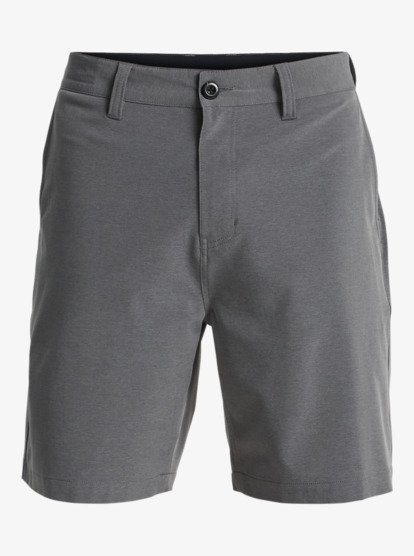 quiksilver, Union Heather Amph 19" 2024 - Amphibian Board Shorts for Men, BLACK HEATHER (kvjh) Union Heather Amph 19" 2024 - Amphibian Board Shorts for Men  EQYHY03877