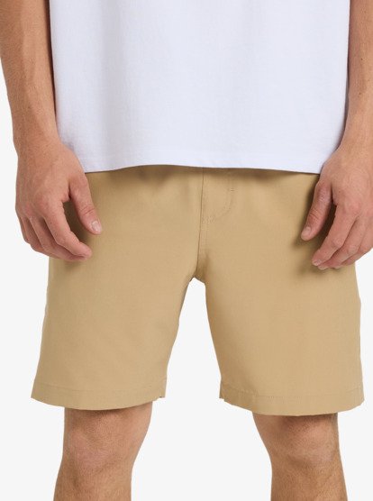 quiksilver, Taxer Amph 18" - Amphibian Board Shorts for Men, KHAKI (cjz0) Taxer Amph 18" - Amphibian Board Shorts for Men  EQYHY03883