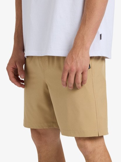 quiksilver, Taxer Amph 18" - Amphibian Board Shorts for Men, KHAKI (cjz0) Taxer Amph 18" - Amphibian Board Shorts for Men  EQYHY03883