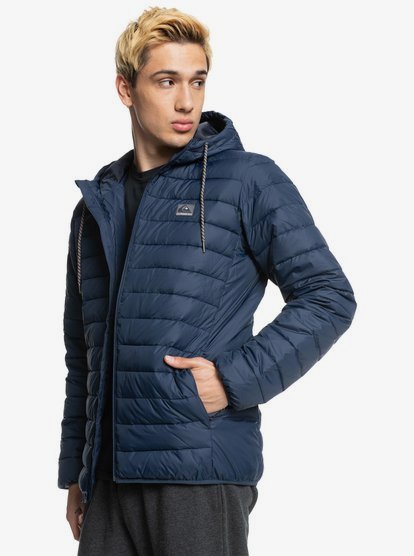 Scaly - Men's hooded down jacket  EQYJK03752