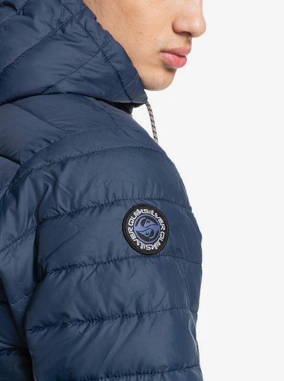 Scaly - Men's hooded down jacket  EQYJK03752