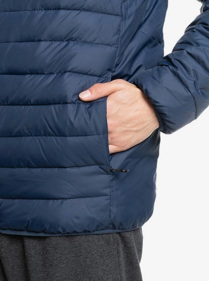 Scaly - Men's hooded down jacket  EQYJK03752