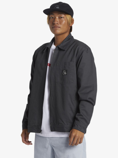quiksilver, DNA Surf Harrington - Harrington Jacket for Men, TARMAC (kta0) DNA Surf Harrington - Harrington Jacket for Men  EQYJK04017