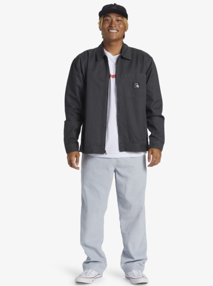 quiksilver, DNA Surf Harrington - Harrington Jacket for Men, TARMAC (kta0) DNA Surf Harrington - Harrington Jacket for Men  EQYJK04017