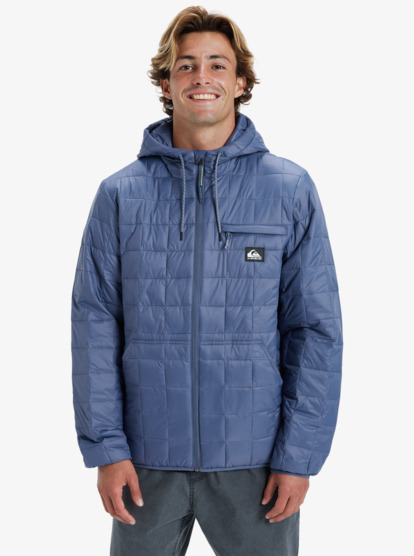 Check Mate - Insulated Hooded Jacket for Men  EQYJK04095