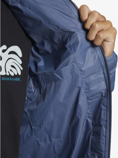 Check Mate - Insulated Hooded Jacket for Men  EQYJK04095