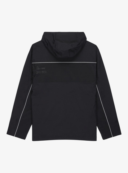 quiksilver, Full Rig Goretex - Waterproof Hooded Jacket for Men, BLACK (kvj0) Full Rig Goretex - Waterproof Hooded Jacket for Men  EQYJK04169