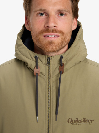 quiksilver, June Battle - Parkajacke für Männer, ALOE (tmz0) June Battle - Parka Jacket for Men  EQYJK04172