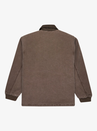 quiksilver, Shaper Pad - Workwear Jacket for Men, CHOCOLATE BROWN (csd0) Shaper Pad - Workwear Jacket for Men  EQYJK04174