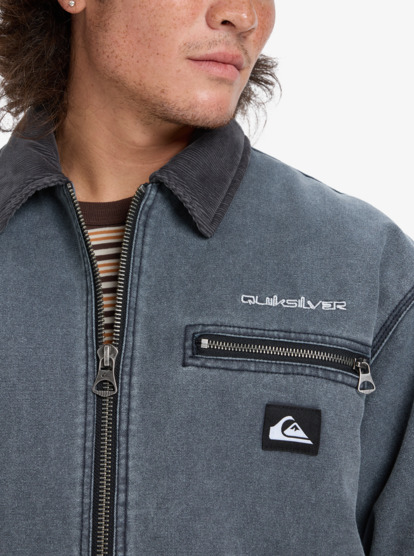 quiksilver, Shaper Pad - Workwear Jacket for Men, BLACK (kvj0) Shaper Pad - Workwear Jacket for Men  EQYJK04174