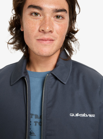 quiksilver, Union Lined - Blouson Jacket for Men, INDIA INK (ksh0) Union Lined - Blouson Jacket for Men  EQYJK04176