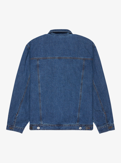 quiksilver, All Ride Denimt - Denim Jacket for Men, MEDIUM BLUE (bygw) All Ride Denimt - Denim Jacket for Men  EQYJK04177