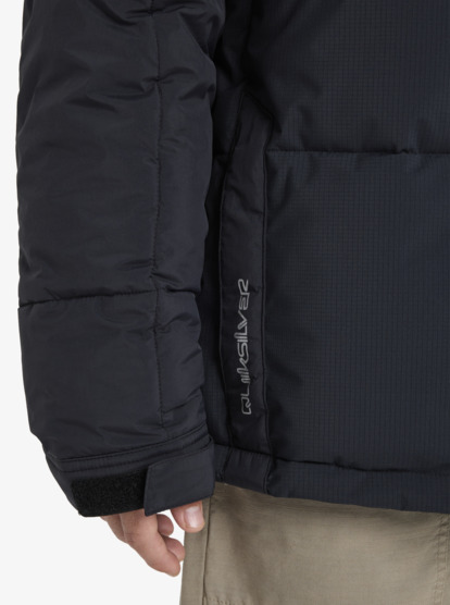 quiksilver, Nomad - Veste isolante à capuche pour homme, BLACK (kvj0) Nomad - Insulator Hooded Jacket for Men  EQYJK04178