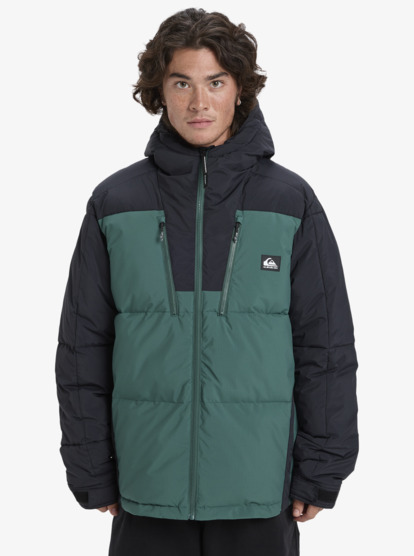 Nomad - Men's Green Insulator Hooded Jacket | Quiksilver