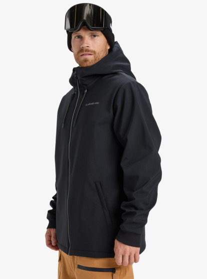 quiksilver, Live For The Dream - Snowboardjack met capuchon voor Heren, TRUE BLACK (kvj0) Live For The Dream - Hooded Snow Jacket for Men  EQYJK04185