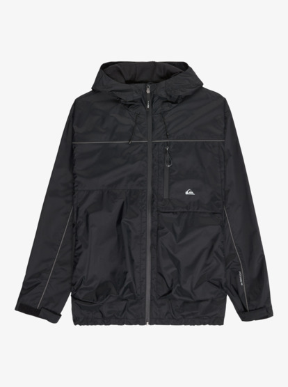 quiksilver, Full Rig - Veste imperméable à capuche pour Homme, BLACK (kvj0) Full Rig - Waterproof Hooded Jacket for Men  EQYJK04187