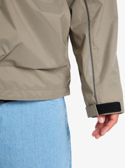 quiksilver, Full Rig - Veste imperméable à capuche pour Homme, FALLEN ROCK (tzc0) Full Rig - Waterproof Hooded Jacket for Men  EQYJK04187