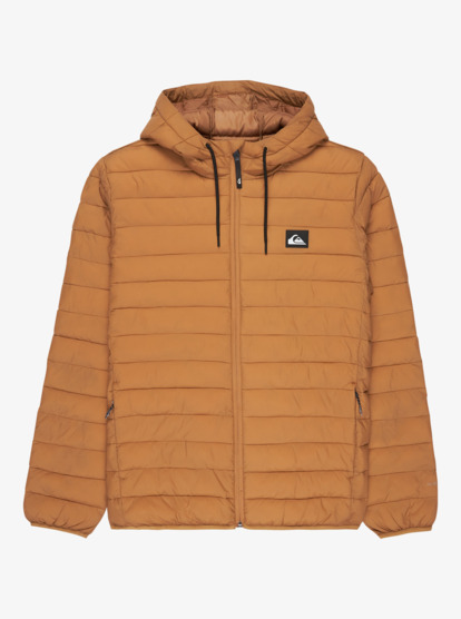 quiksilver, Scaly Hood - Isolationsjacke mit Kapuze für Männer, TOBACCO BROWN (cmk0) Scaly Hood - Hooded Insulator Jacket for Men  EQYJK04189